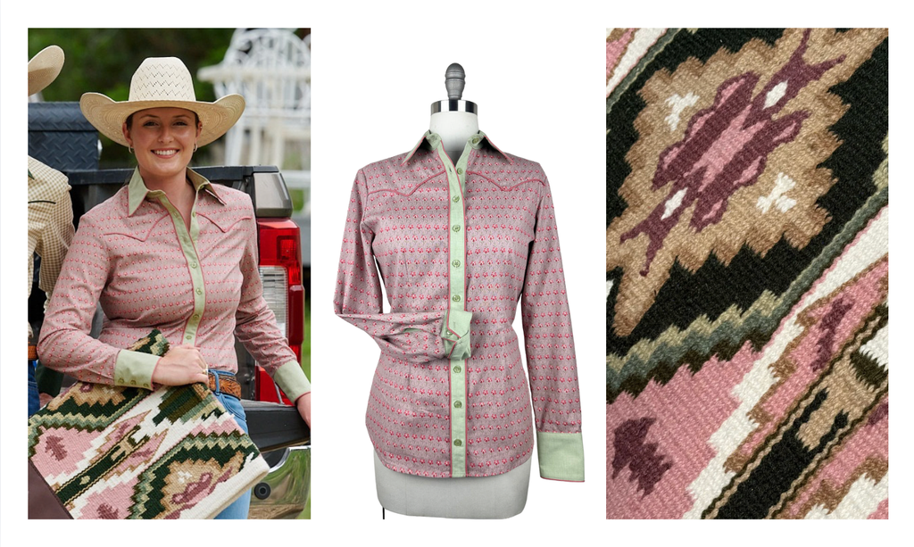 CR Western Pro Dusty Rose Floral