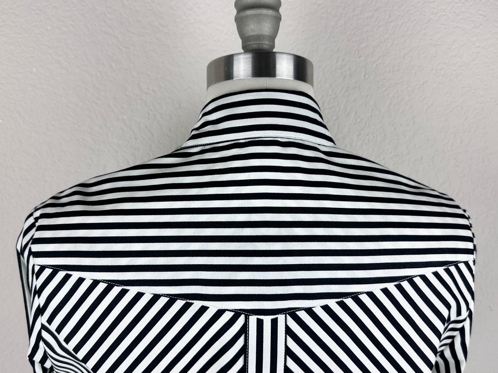 CR RanchWear Apparel & Accessories CR Simply Stated Black and White Bengal Stripe