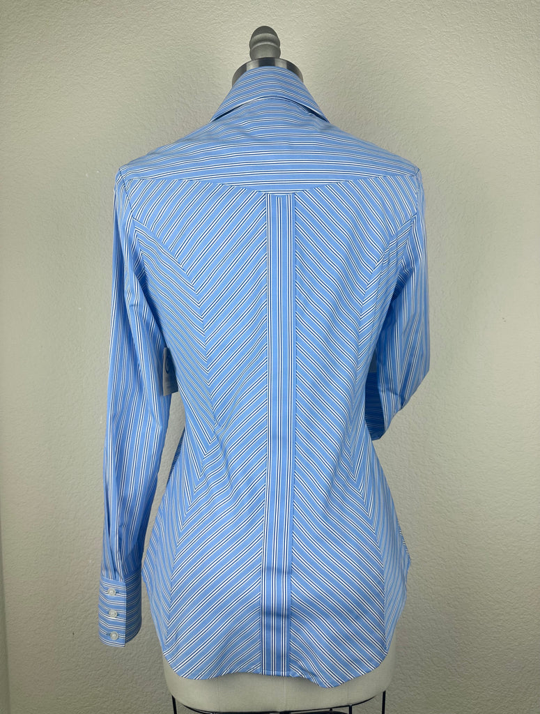 CR RanchWear Apparel & Accessories CR Simply Stated Blue and White Multistripes