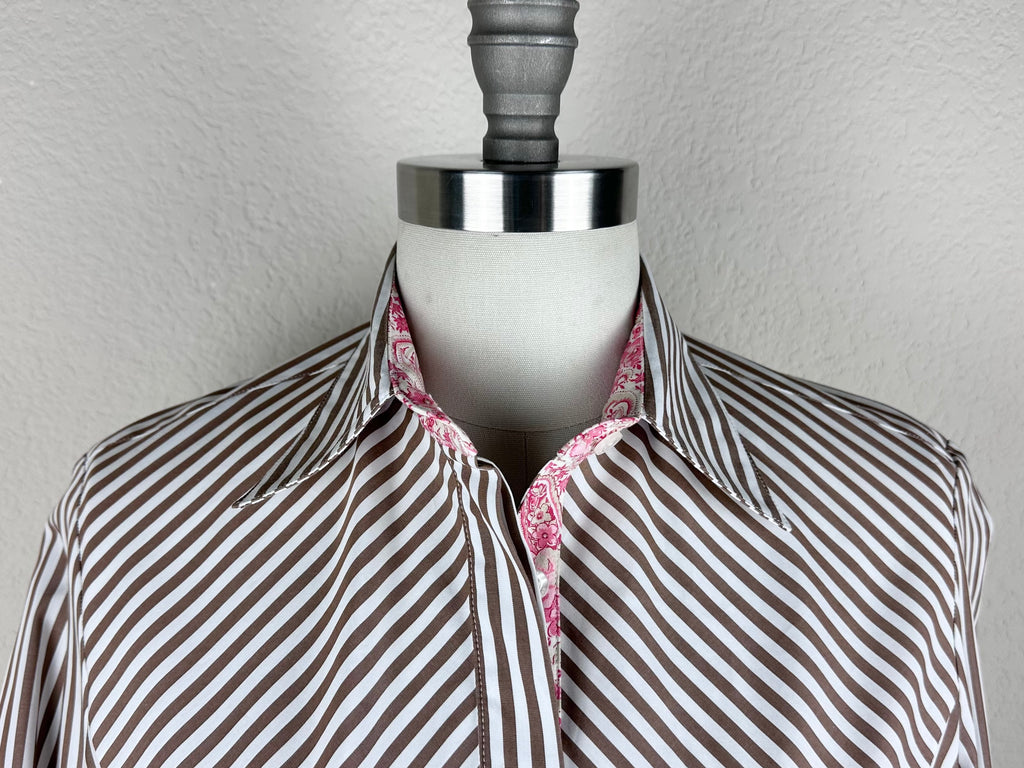 CR RanchWear Apparel & Accessories CR Simply Stated Brown and White Bengal with Pink Paisley