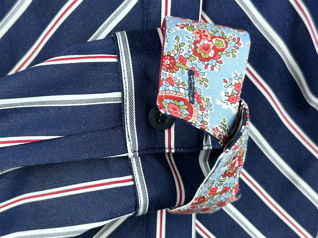 CR RanchWear Apparel & Accessories CR Simply Stated Nautical Stripes with Blue Paisley