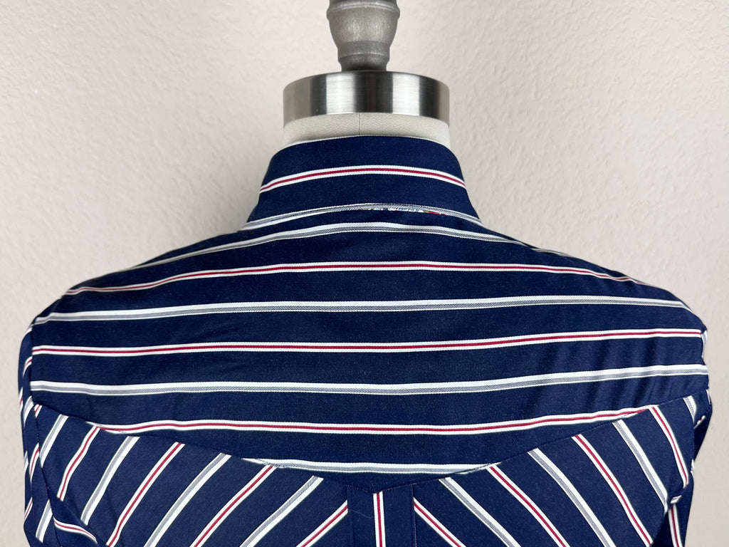 CR RanchWear Apparel & Accessories CR Simply Stated Nautical Stripes with Blue Paisley