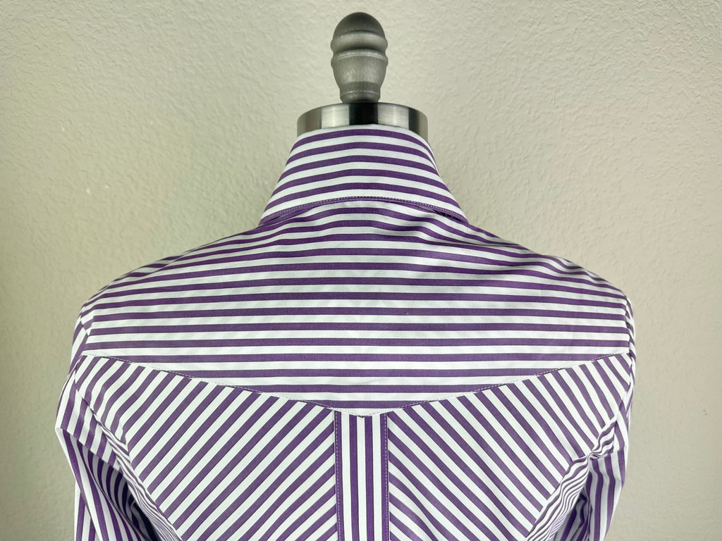 CR RanchWear Apparel & Accessories CR Simply Stated Purple and White Bengal Stripe