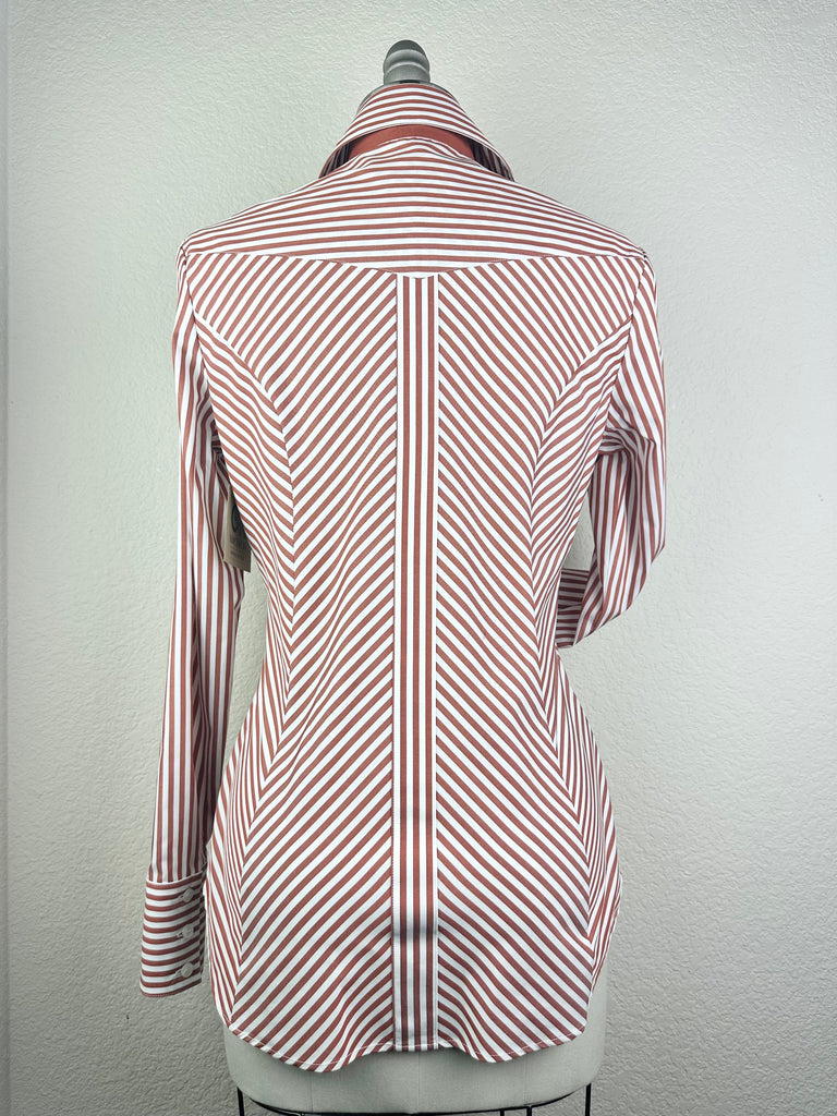 CR RanchWear Apparel & Accessories CR Simply Stated Rust and White Bengal Stripe
