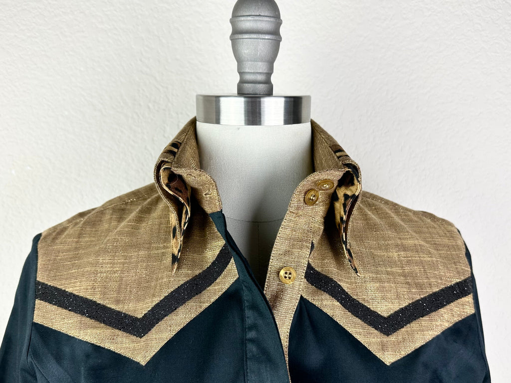 CR RanchWear Apparel & Accessories CR Statement Wild About Leopard Black