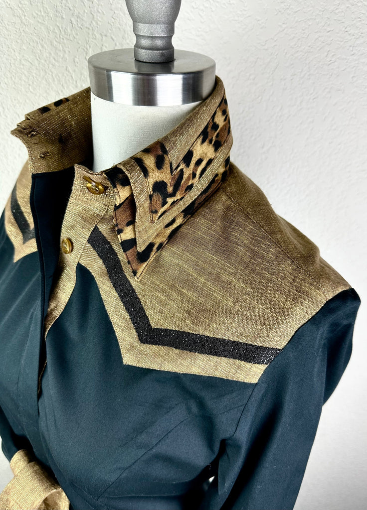 CR RanchWear Apparel & Accessories CR Statement Wild About Leopard Black