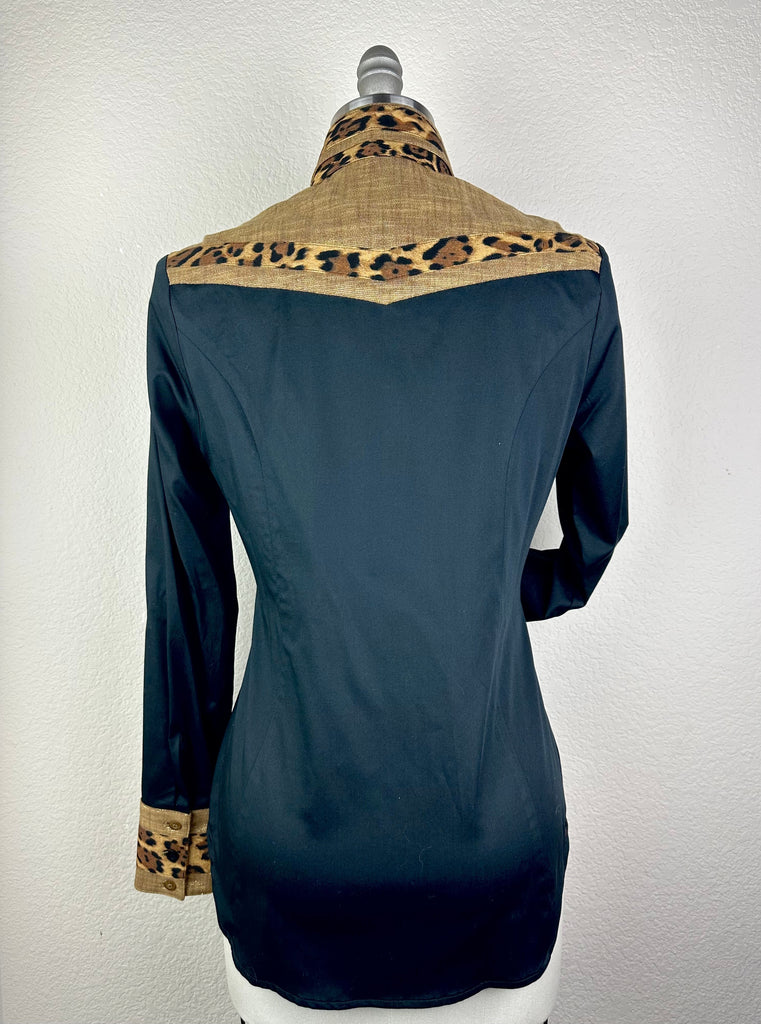 CR RanchWear Apparel & Accessories CR Statement Wild About Leopard Black