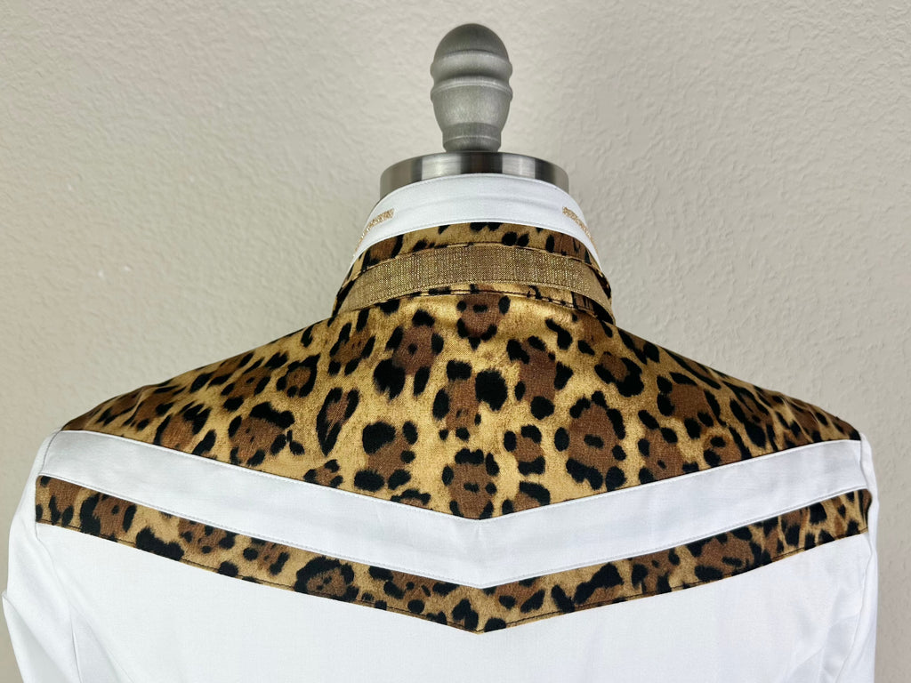 CR RanchWear Apparel & Accessories CR Statement Wild About Leopard White