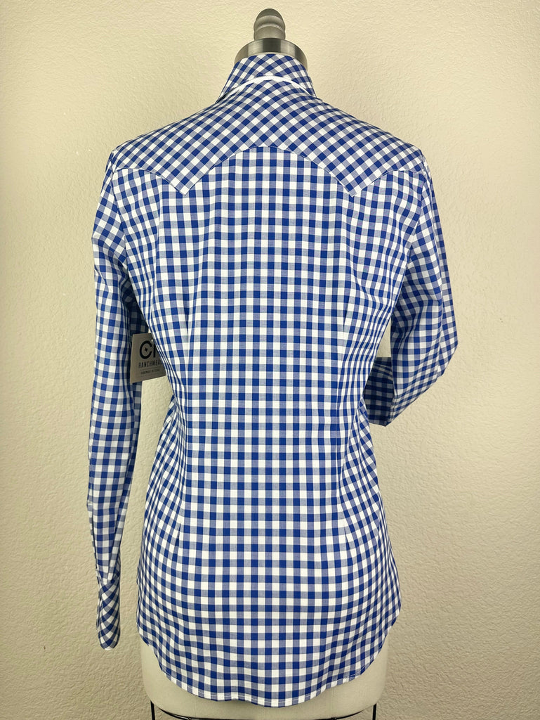 CR RanchWear Apparel & Accessories CR Western Pro Royal and White Gingham