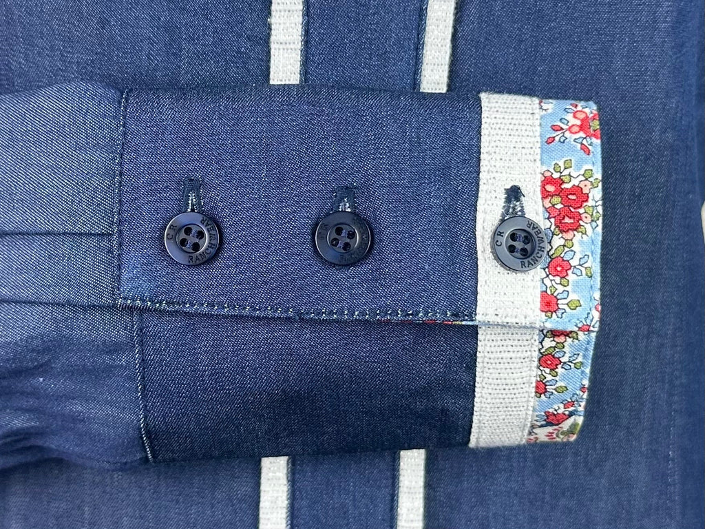 CR RanchWear Physical CR Ranch Pro Dark Denim with Paisley