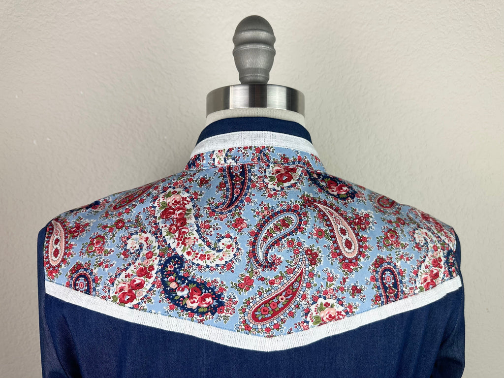 CR RanchWear Physical CR Ranch Pro Dark Denim with Paisley