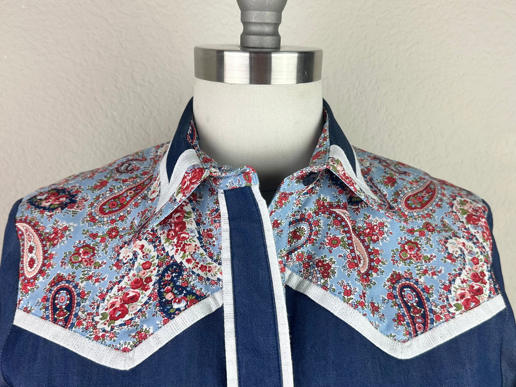 CR RanchWear Physical CR Ranch Pro Dark Denim with Paisley