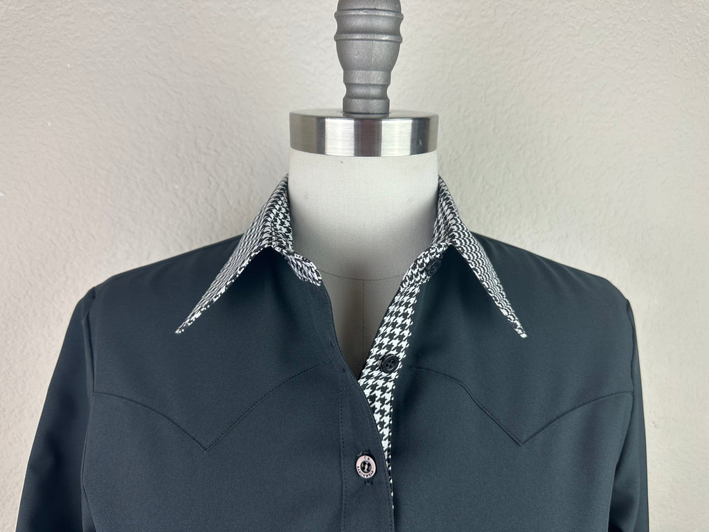 CR RanchWear Physical CR Sun Savvy Black with Black and White Houndstooth