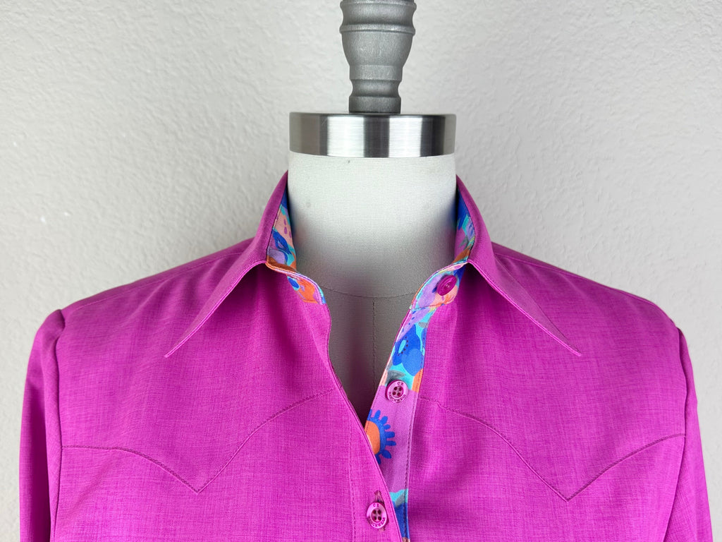 CR RanchWear Physical CR Sun Savvy Funky Fuchsia Floral