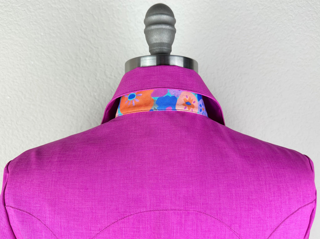 CR RanchWear Physical CR Sun Savvy Funky Fuchsia Floral