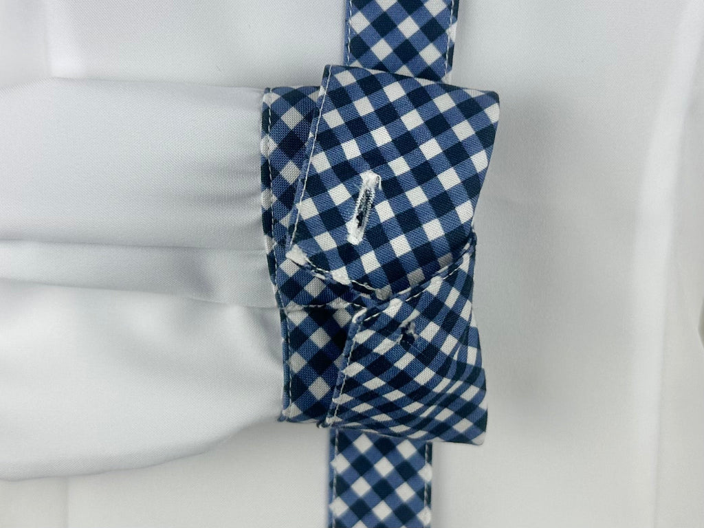 CR RanchWear Physical CR Sun Savvy Giddy-Up! Gingham - Navy and White