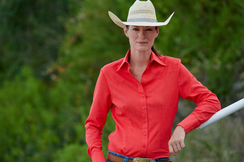 CR RanchWear Physical CR Sun Savvy Poppy Western Pro