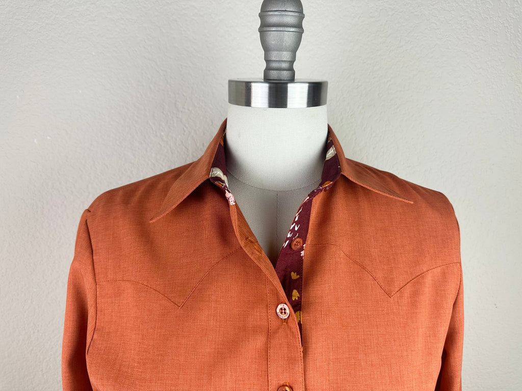 CR RanchWear Physical CR Sun Savvy Rust Autumn Blooms - FINAL SALE