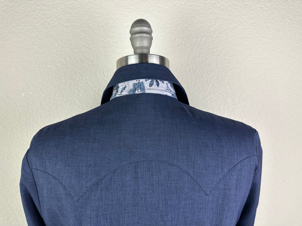 CR RanchWear Physical CR Sun Smart Batik Blossoms Navy