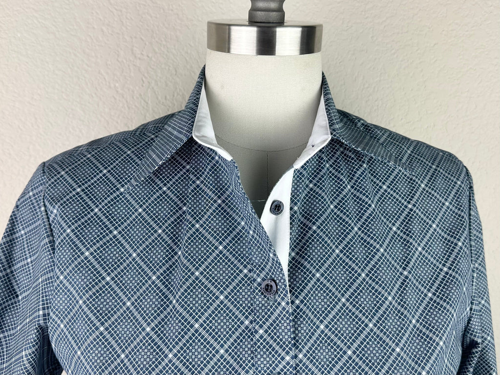 CR RanchWear Physical CR Tradition Navy and White Crossroads- FINAL SALE
