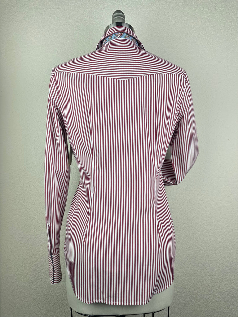 CR RanchWear Physical CR Tradition Red and White Bengal Stripe with Paisley