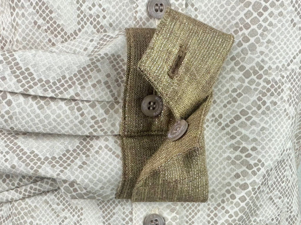 CR RanchWear Physical CR Tradition Tan Snakeskin with Sparkling Bronze- FINAL SALE