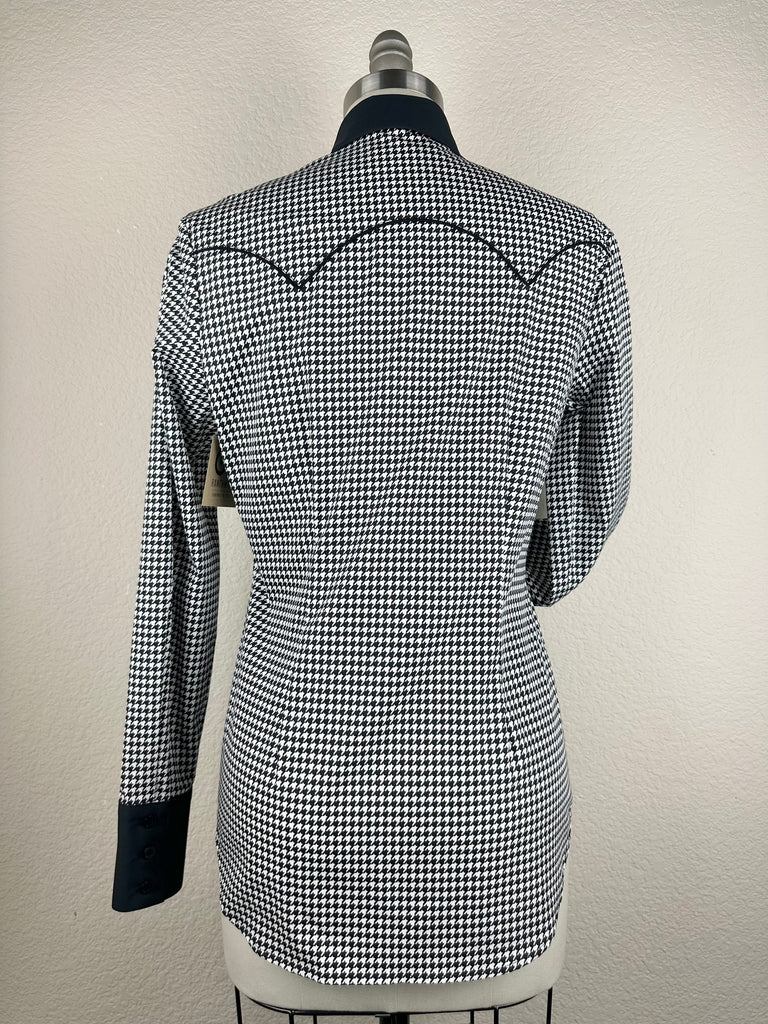CR RanchWear Physical CR Western Pro Black and White Houndstooth with Black Contrast