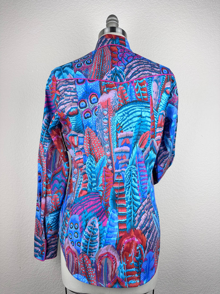 CR RanchWear Physical CR Western Pro Cool Feather Frenzy- FINAL SALE