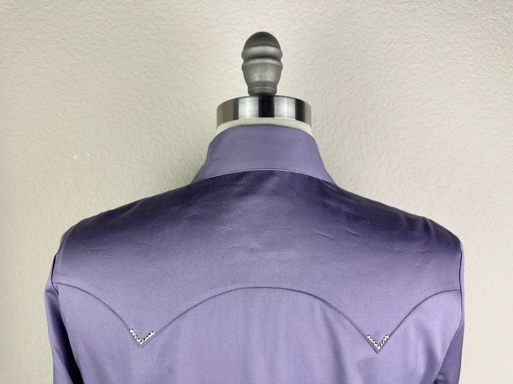 CR RanchWear Physical CR Western Pro Dusty Lilac Stretch Cotton Sateen