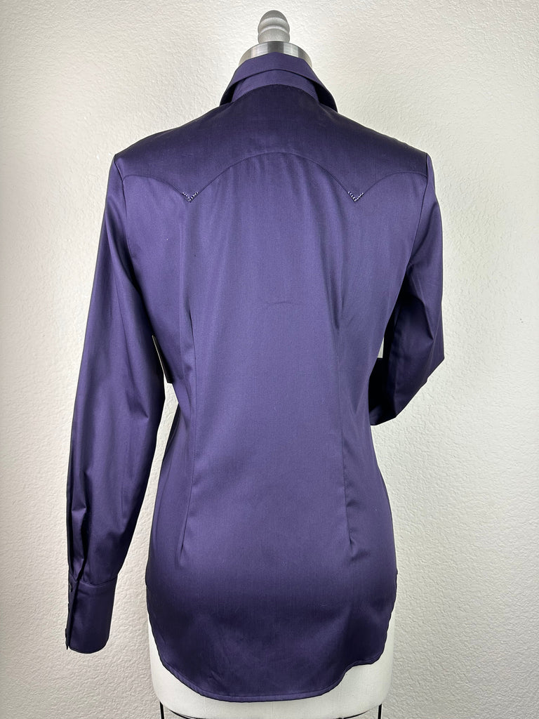 CR RanchWear Physical CR Western Pro Eggplant Cotton Sateen