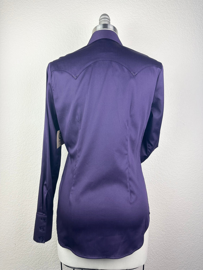 CR RanchWear Physical CR Western Pro Eggplant Stretch Cotton Sateen