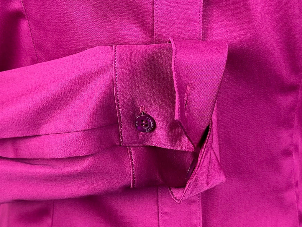 CR RanchWear Physical CR Western Pro Fuchsia Stretch Cotton Sateen