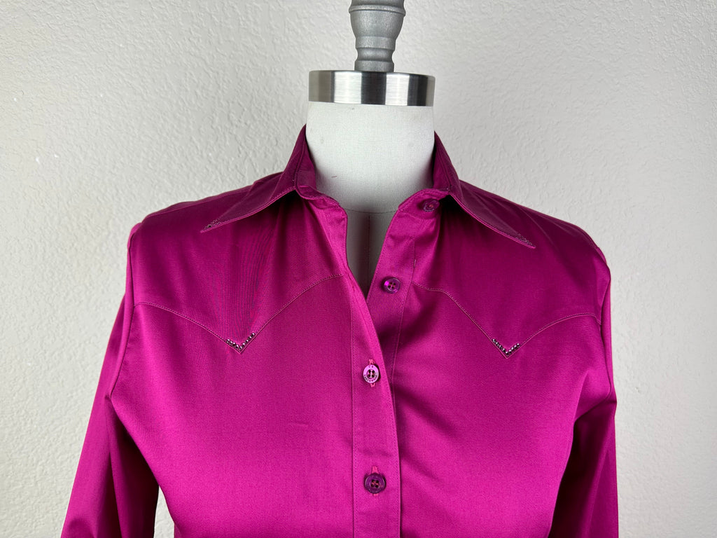 CR RanchWear Physical CR Western Pro Fuchsia Stretch Cotton Sateen