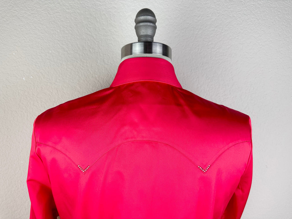 CR RanchWear Physical CR Western Pro Hot Coral Cotton Sateen