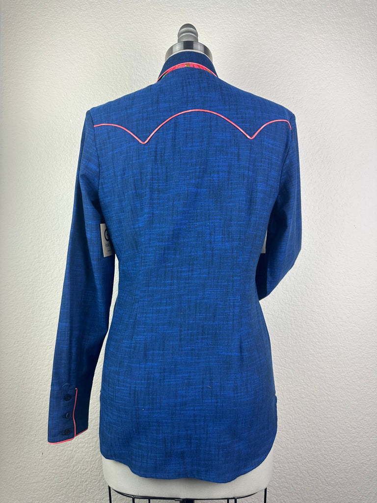 CR RanchWear Physical CR Western Pro Indigo Linen Like Cotton-FINAL SALE