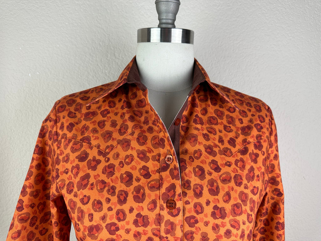 CR RanchWear Physical CR Western Pro Leopard Love Rust