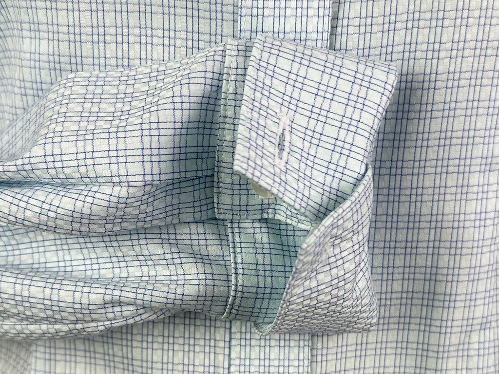 CR RanchWear Physical CR Western Pro Light Blue and Navy Italian Cotton