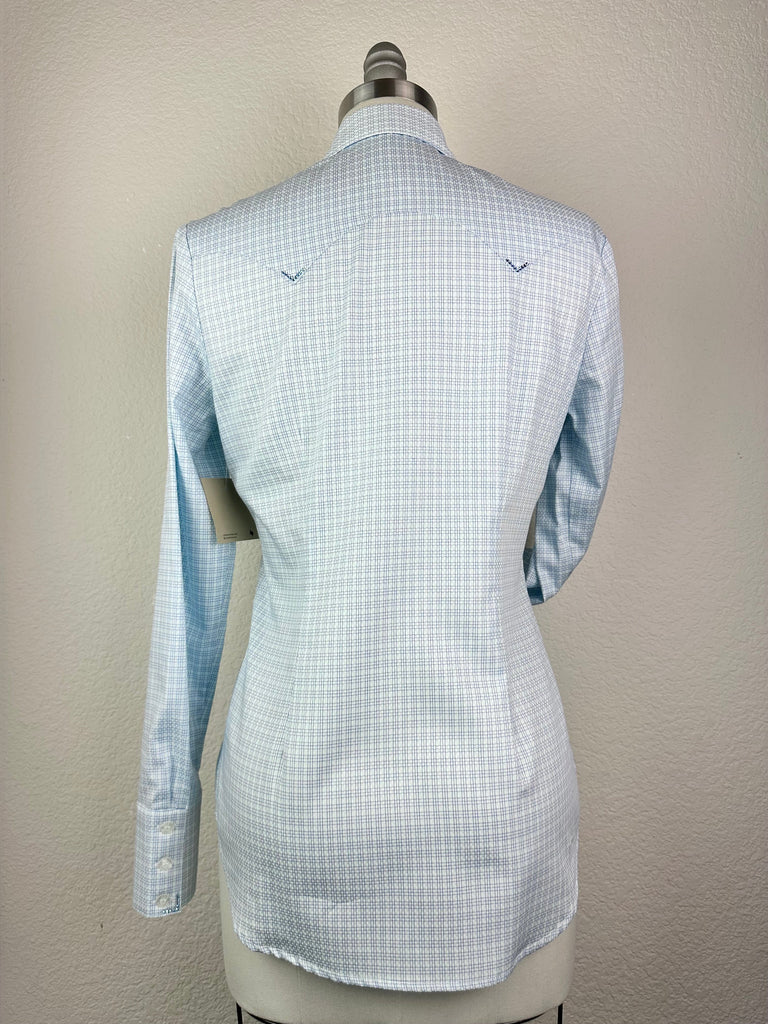 CR RanchWear Physical CR Western Pro Light Blue and Navy Italian Cotton