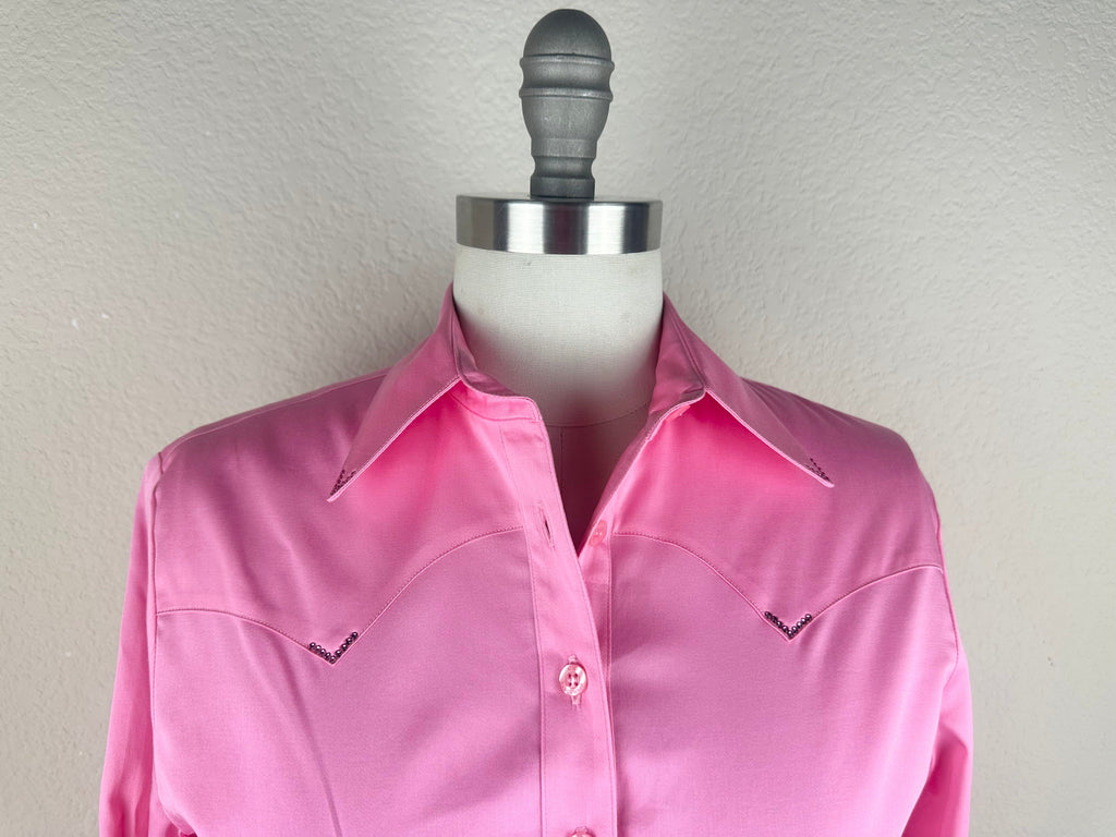 CR RanchWear Physical CR Western Pro Pink Stretch Cotton Sateen