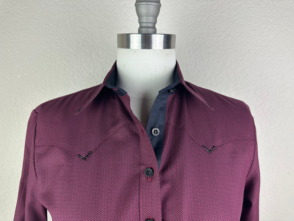 CR RanchWear Physical CR Western Pro Red and Black Italian Cotton