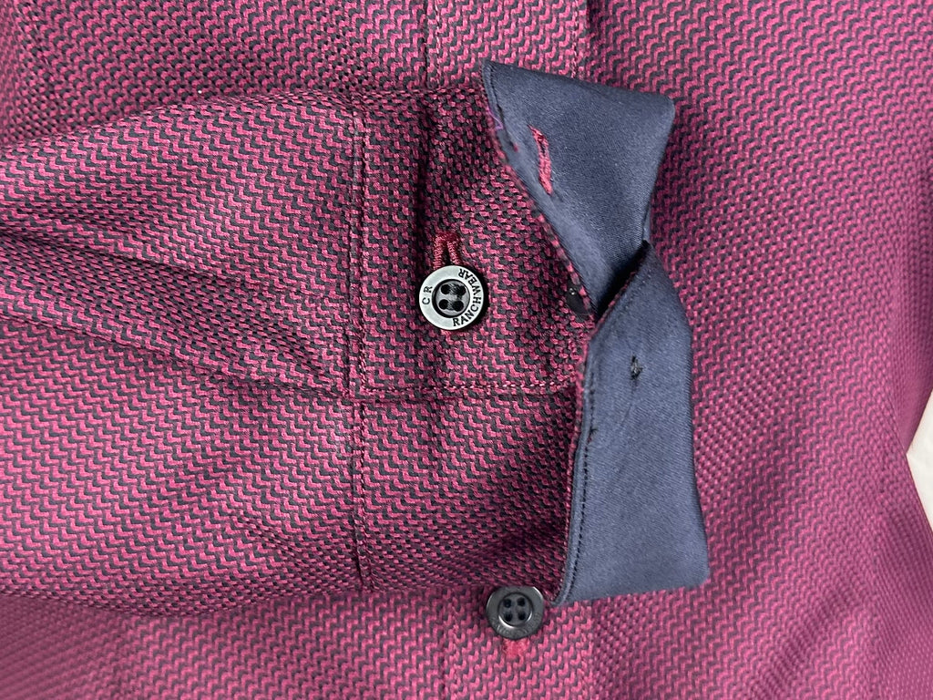 CR RanchWear Physical CR Western Pro Red and Black Italian Cotton