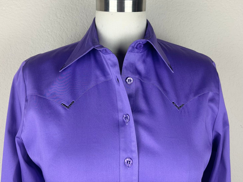 CR RanchWear Physical CR Western Pro Vibrant Violet Stretch Cotton Sateen