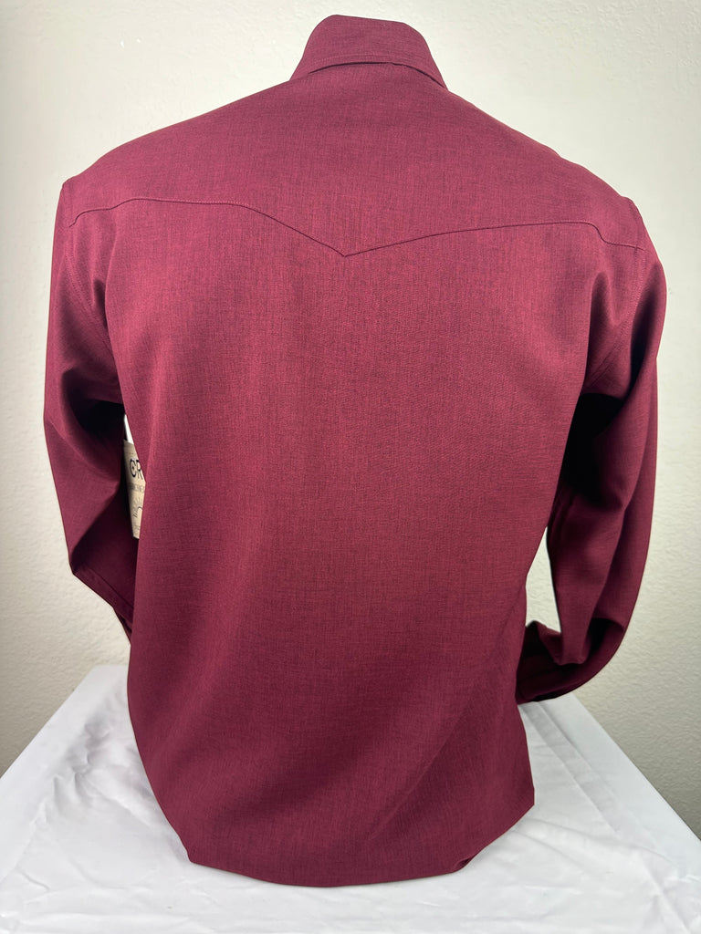 CR RanchWear Physical Men's CR Ranch Pro Sun Savvy Burgundy