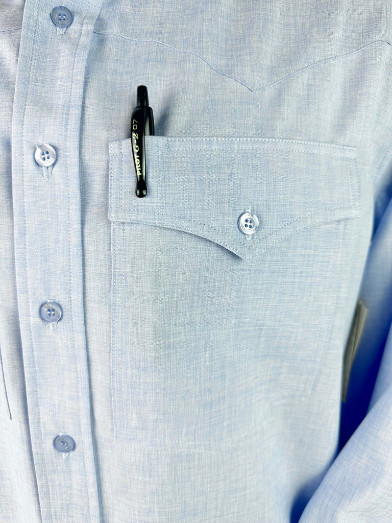 CR RanchWear Physical Men's CR Ranch Pro Sun Savvy Periwinkle