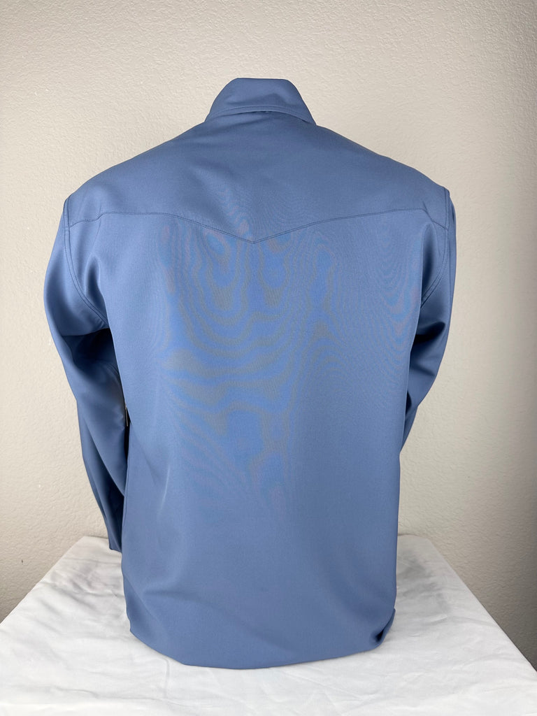CR RanchWear Physical Men's Sun Savvy Dusty Blue