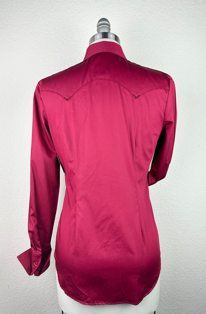 CR RanchWear Physical XS CR Classic Crimson Cotton Sateen- FINAL SALE