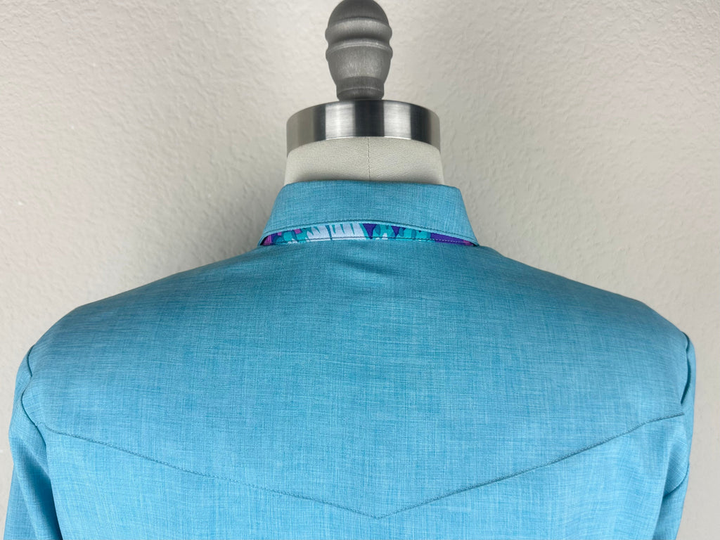 CR RanchWear Shirts & Tops CR Sun Savvy Aqua Range