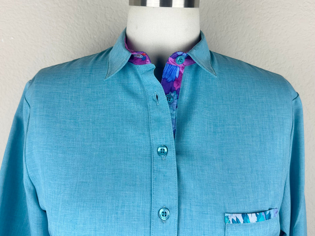 CR RanchWear Shirts & Tops CR Sun Savvy Aqua Range