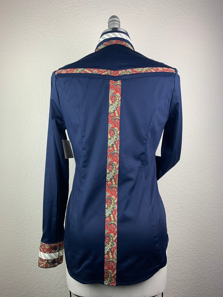 CR RanchWear Apparel & Accessories CR Statement Navy with Red Paisley