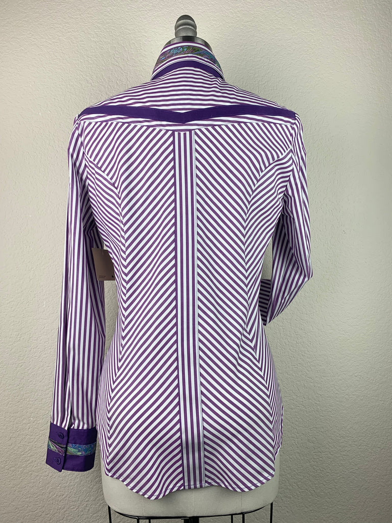 CR RanchWear Apparel & Accessories CR Statement Purple Pinstripe